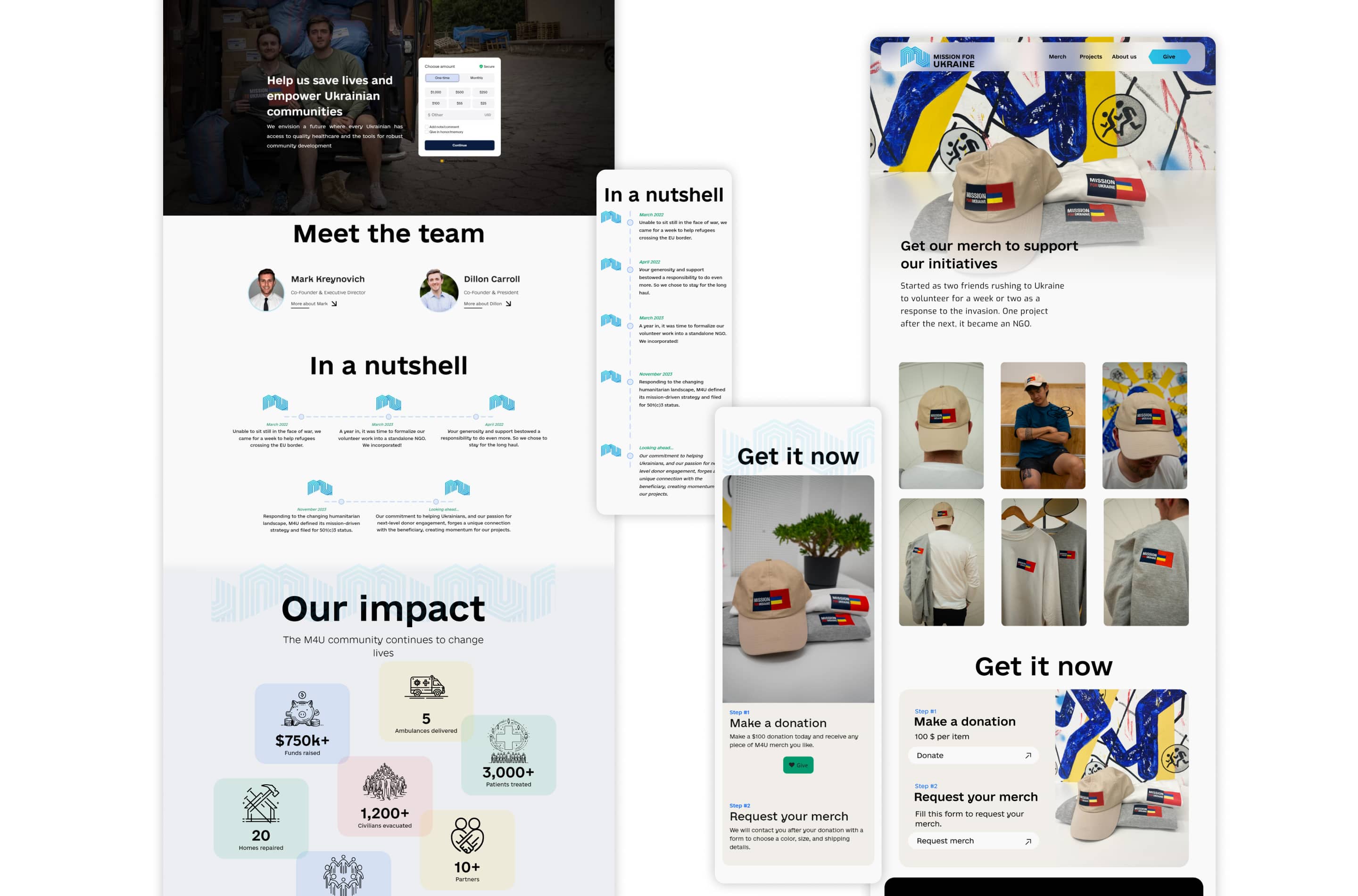 web design project for a non-profit organisation